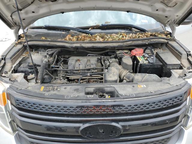 1FM5K8ARXEGB27330 - 2014 FORD EXPLORER POLICE INTERCEPTOR SILVER photo 12