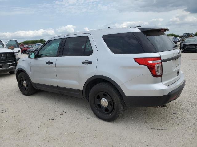 1FM5K8ARXEGB27330 - 2014 FORD EXPLORER POLICE INTERCEPTOR SILVER photo 2