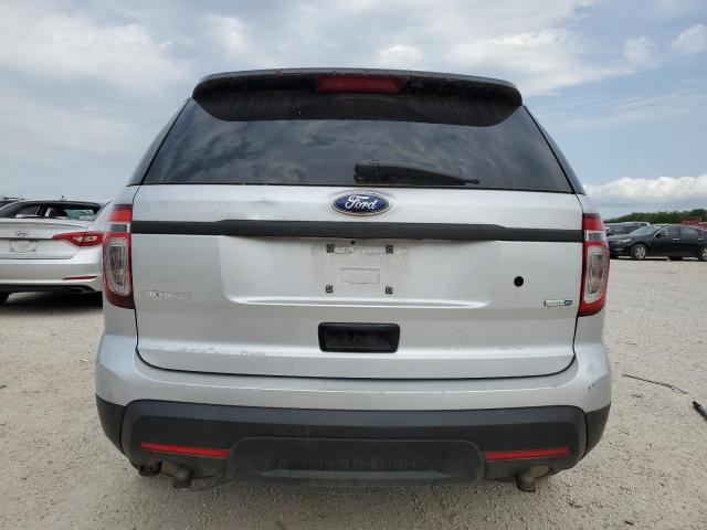 1FM5K8ARXEGB27330 - 2014 FORD EXPLORER POLICE INTERCEPTOR SILVER photo 6