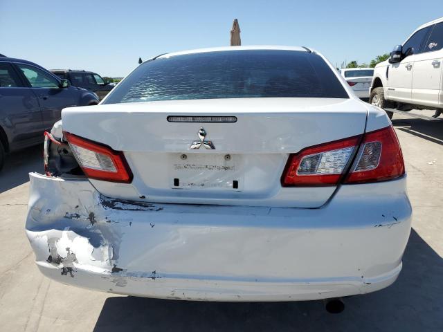 4A32B3FF6CE013114 - 2012 MITSUBISHI GALANT ES WHITE photo 6