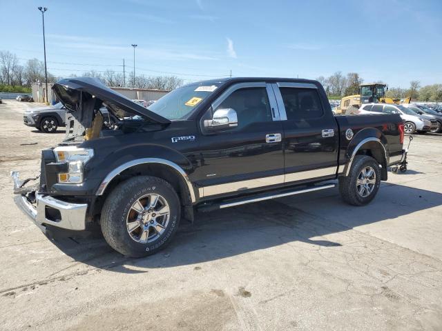 1FTEW1EP7FKE90921 - 2015 FORD F150 SUPERCREW BLACK photo 1