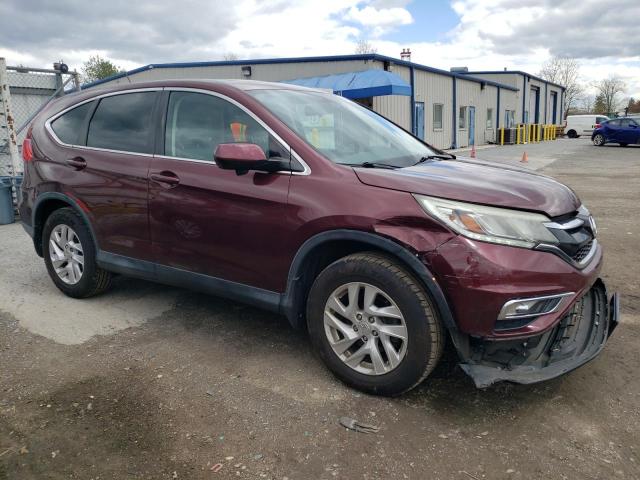 2HKRM4H55FH625217 - 2015 HONDA CR-V EX MAROON photo 4