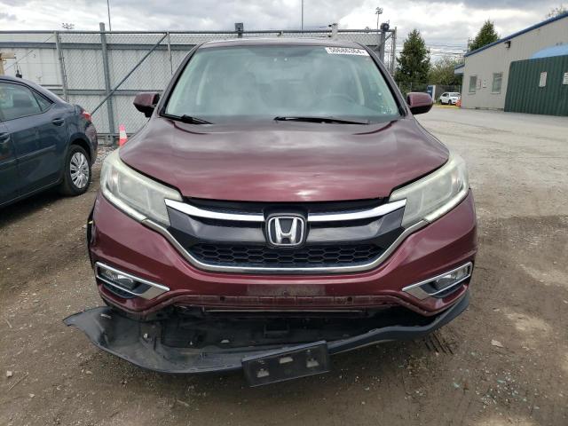 2HKRM4H55FH625217 - 2015 HONDA CR-V EX MAROON photo 5