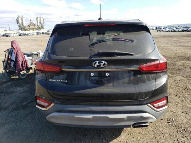 5NMS23AD5KH035254 - 2019 HYUNDAI SANTA FE SE BLACK photo 6