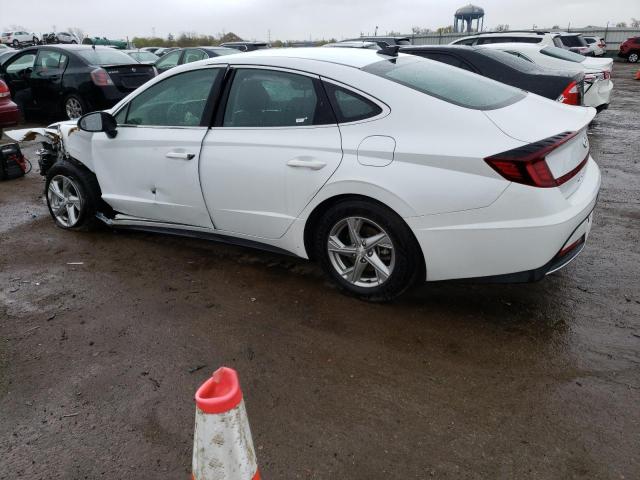 5NPEG4JA0MH112404 - 2021 HYUNDAI SONATA SE WHITE photo 2