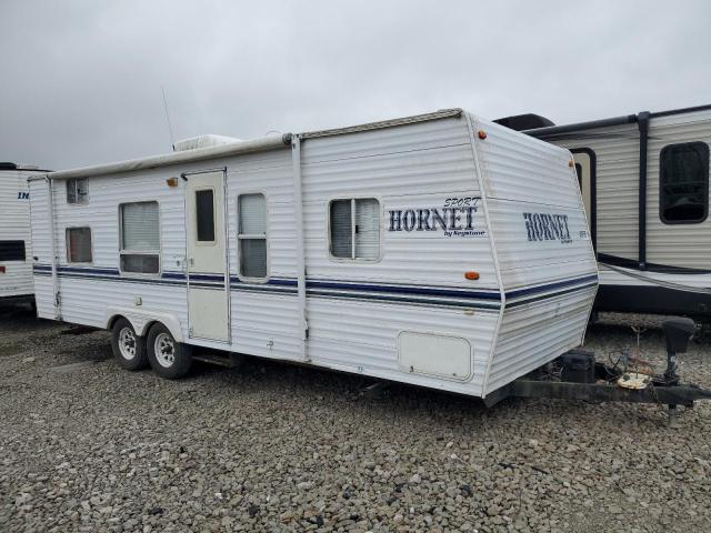 4YDT27B2837309853 - 2003 KEYSTONE HORNET WHITE photo 1