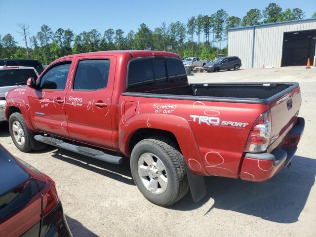 5TFJU4GN9FX076835 - 2015 TOYOTA TACOMA DOUBLE CAB PRERUNNER MAROON photo 2