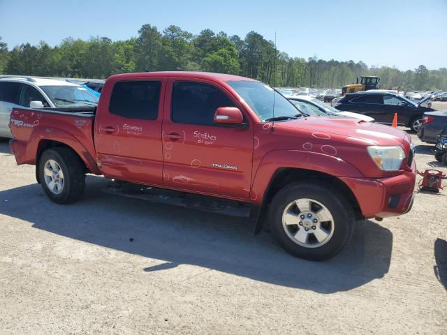 5TFJU4GN9FX076835 - 2015 TOYOTA TACOMA DOUBLE CAB PRERUNNER MAROON photo 4