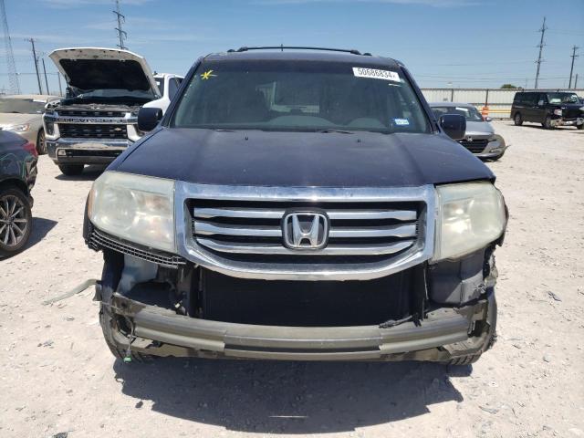 5FNYF3H45DB015417 - 2013 HONDA PILOT EX BLUE photo 5