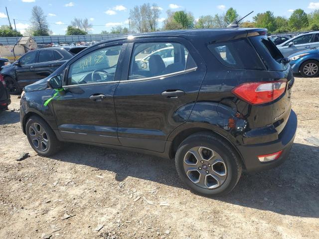 MAJ3S2FE9LC383676 - 2020 FORD ECOSPORT S BLACK photo 2