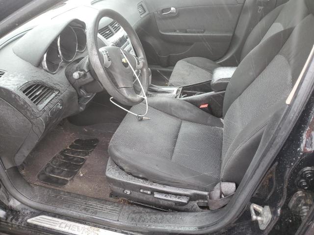 1G1ZC5E09CF193974 - 2012 CHEVROLET MALIBU 1LT BLACK photo 7
