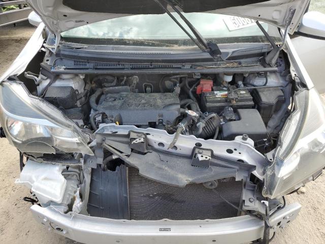 VNKKTUD34HA085384 - 2017 TOYOTA YARIS L SILVER photo 11