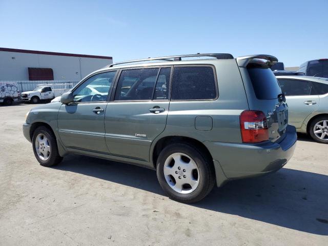 JTEDP21A170140466 - 2007 TOYOTA HIGHLANDER SPORT GREEN photo 2