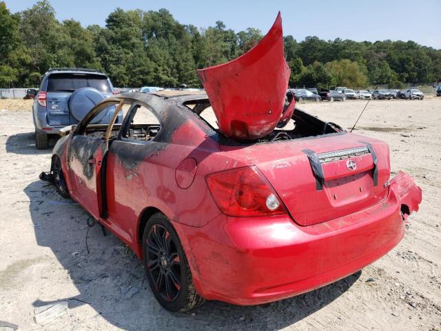JTKDE177550057841 - 2005 TOYOTA SCION TC 红色 照片 3