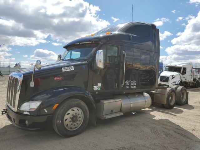 1XP4D49X9CD138208 - 2012 PETERBILT 587 BLACK photo 2