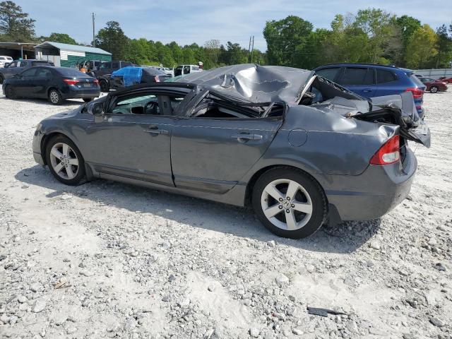 2HGFA16619H538564 - 2009 HONDA CIVIC LX-S رمادي صورة 2