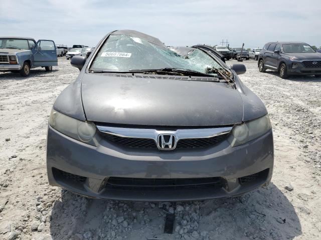 2HGFA16619H538564 - 2009 HONDA CIVIC LX-S رمادي صورة 5