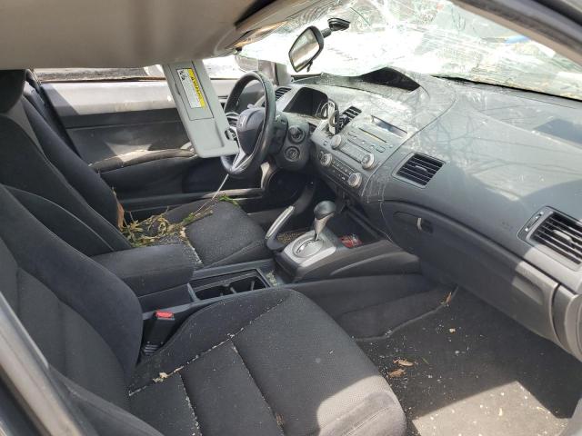 2HGFA16619H538564 - 2009 HONDA CIVIC LX-S رمادي صورة 8