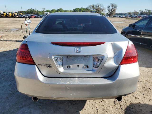 1HGCM66457A072106 - 2007 HONDA ACCORD SE SILVER photo 6