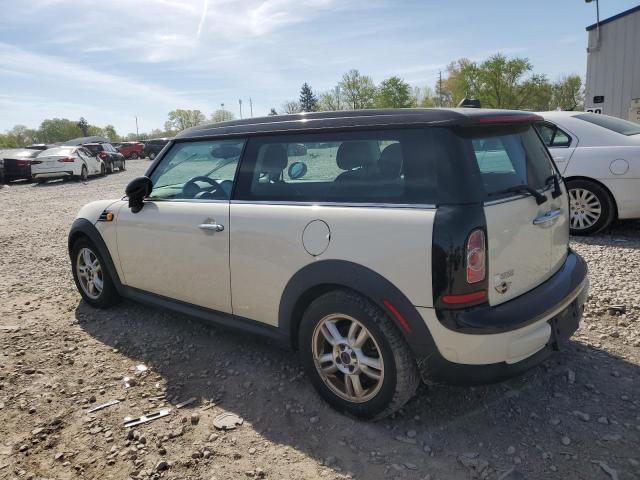 WMWZF3C56CT189011 - 2012 MINI COOPER CLUBMAN WHITE photo 2