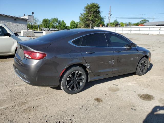 1C3CCCAB4GN106488 - 2016 CHRYSLER 200 LIMITED GRAY photo 3