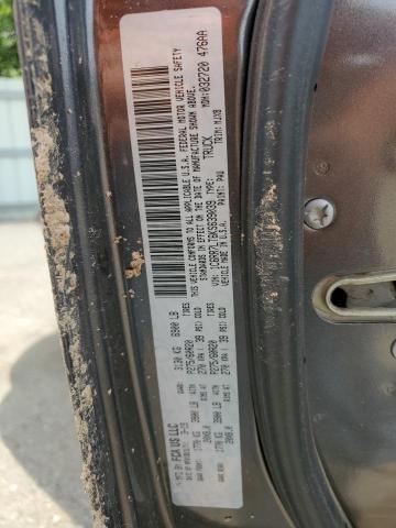 1C6RR7LT6KS639039 - 2019 RAM 1500 CLASS SLT ნაცრისფერი ფოტო 12