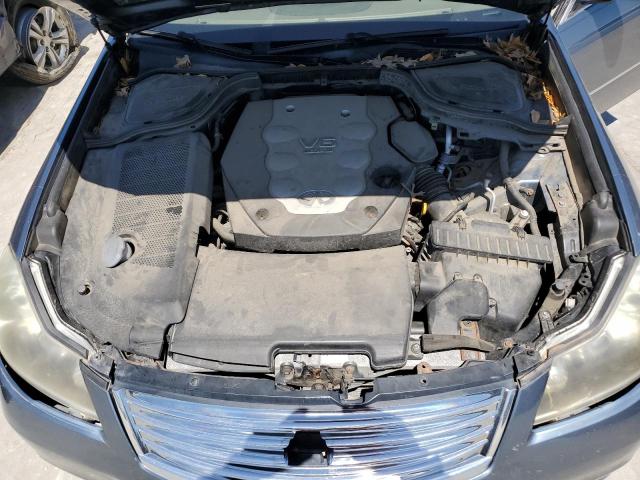 JNKAY01F68M652527 - 2008 INFINITI M35 BASE BLUE photo 11