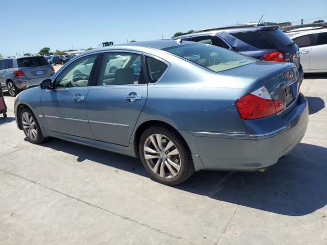 JNKAY01F68M652527 - 2008 INFINITI M35 BASE BLUE photo 2