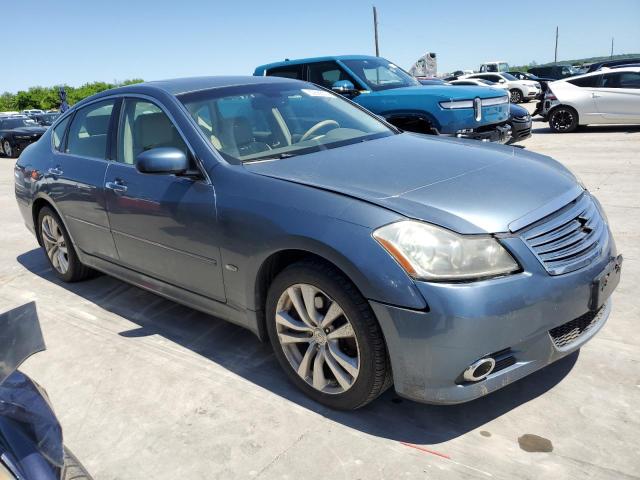 JNKAY01F68M652527 - 2008 INFINITI M35 BASE BLUE photo 4