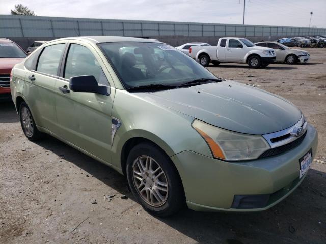 1FAHP35N78W233571 - 2008 FORD FOCUS SE GREEN photo 4