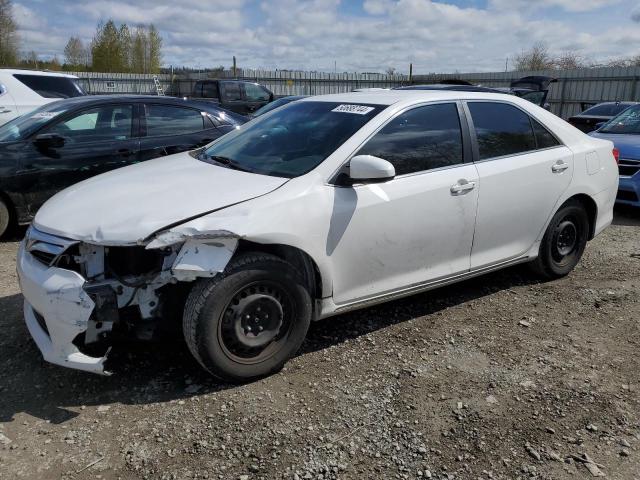 4T1BF1FK6EU418113 - 2014 TOYOTA CAMRY L WHITE photo 1