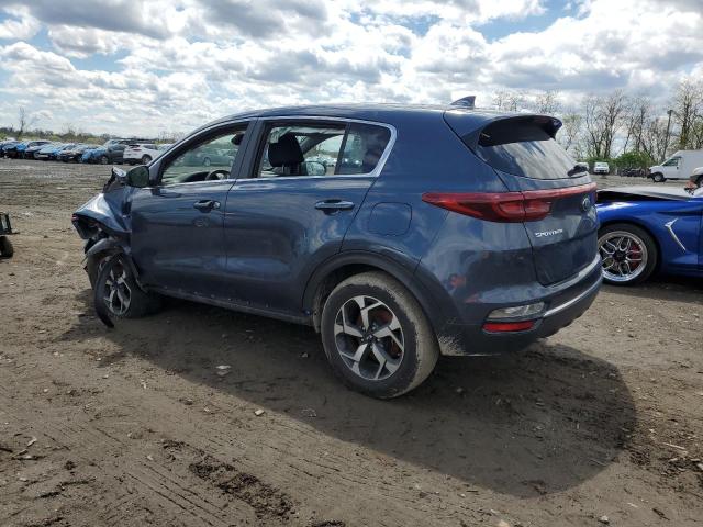 KNDPMCAC1M7931620 - 2021 KIA SPORTAGE LX BLUE photo 2