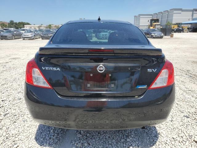 3N1CN7AP0EL803052 - 2014 NISSAN VERSA S BLACK photo 6