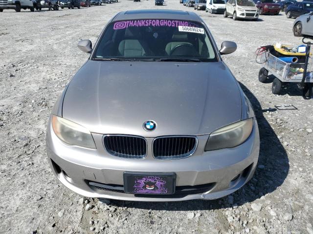 WBAUP7C53CVP22726 - 2012 BMW 128 I GRAY photo 5