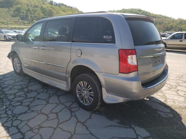 2C4RC1CG5DR796592 - 2013 CHRYSLER TOWN & COU TOURING L GRAY photo 2