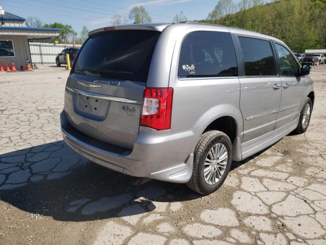 2C4RC1CG5DR796592 - 2013 CHRYSLER TOWN & COU TOURING L GRAY photo 3