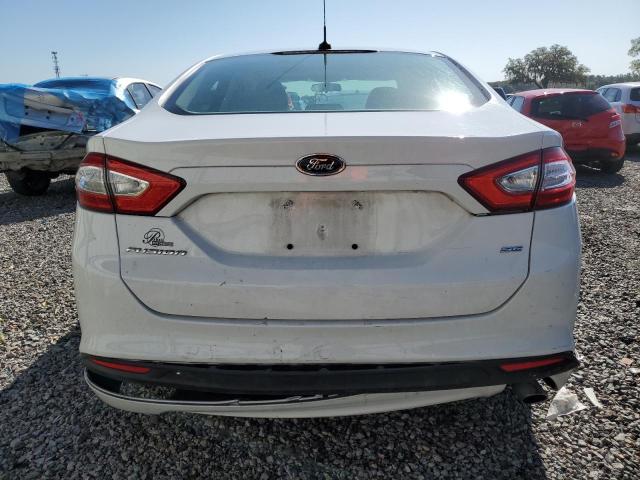 3FA6P0H71ER274912 - 2014 FORD FUSION SE WHITE photo 6