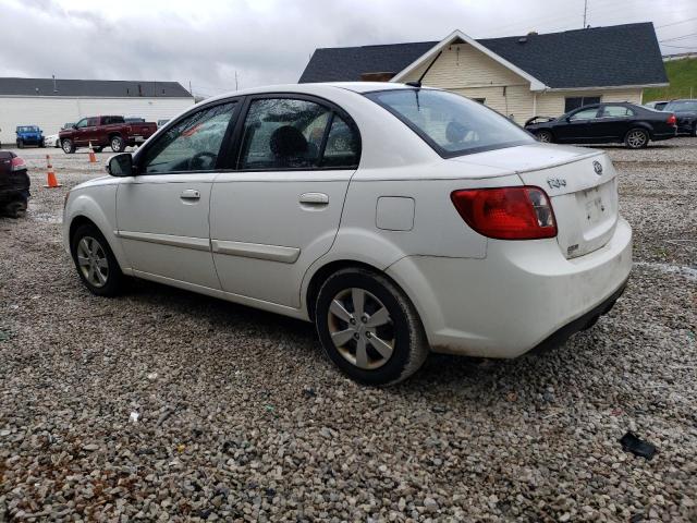 KNADH4A3XB6913243 - 2011 KIA RIO BASE WHITE photo 2