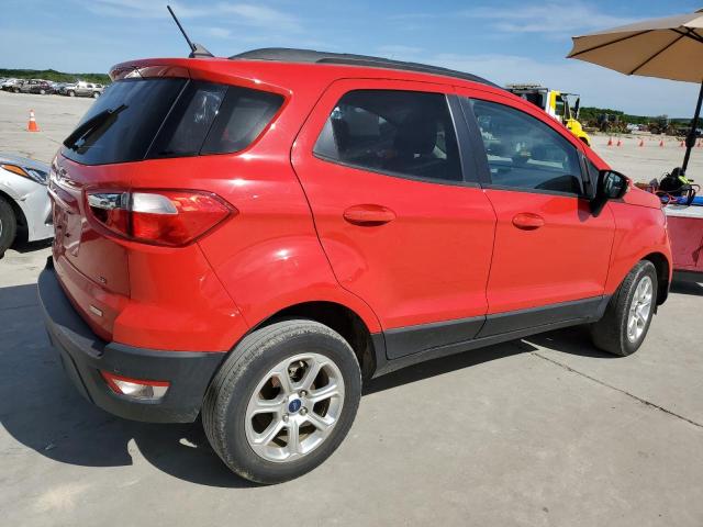 MAJ3S2GE8LC327534 - 2020 FORD ECOSPORT SE RED photo 3