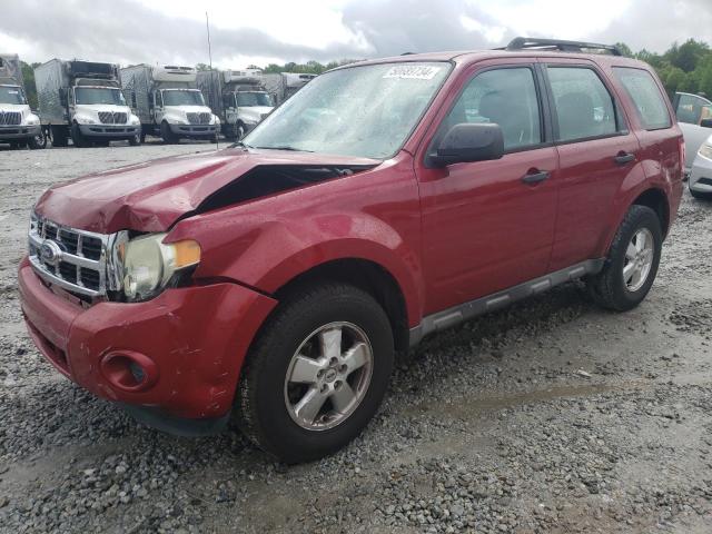 1FMCU0C71BKB69960 - 2011 FORD ESCAPE XLS BURGUNDY photo 1