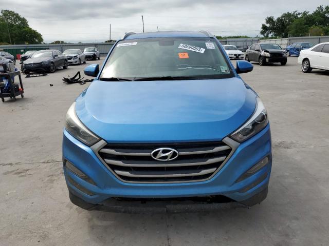 KM8J33A48JU663269 - 2018 HYUNDAI TUCSON SEL BLUE photo 5