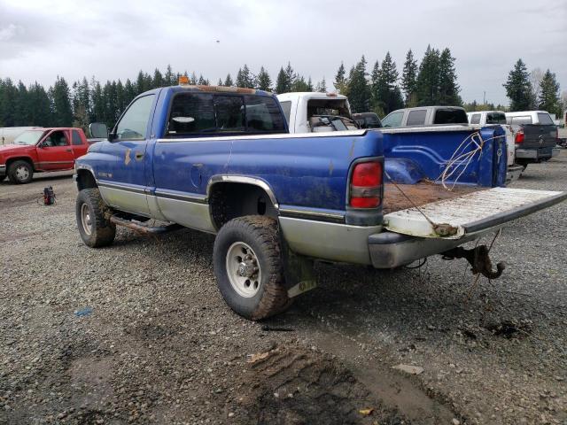 1B7KF26Z6SS241352 - 1995 DODGE RAM 2500 BLUE photo 2