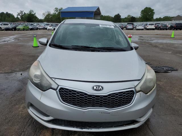 KNAFX4A63G5566258 - 2016 KIA FORTE LX SILVER photo 5