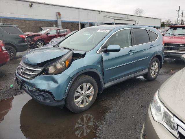 2HKRM4H50DH690621 - 2013 HONDA CR-V EX BLUE photo 1