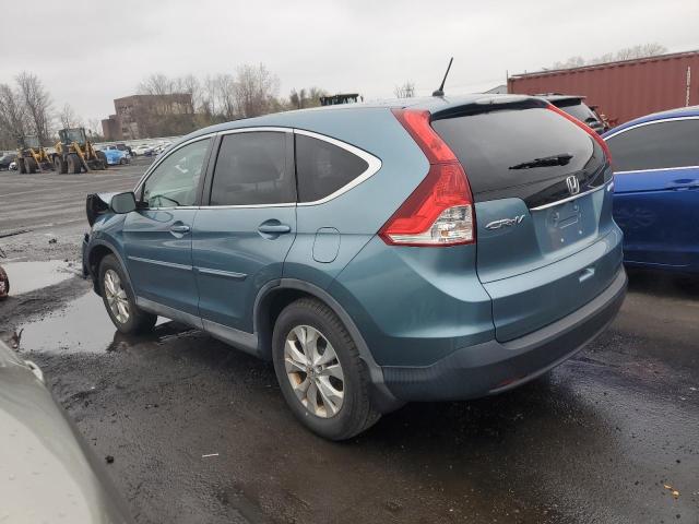 2HKRM4H50DH690621 - 2013 HONDA CR-V EX BLUE photo 2