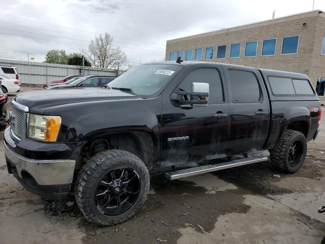 3GTP2VE73CG140930 - 2012 GMC SIERRA K1500 SLE BLACK photo 1