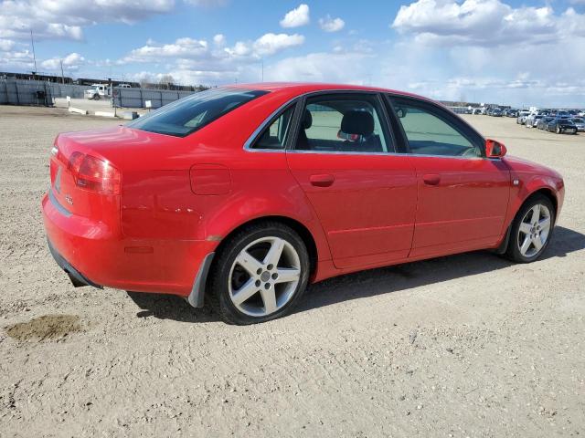 WAUDF68E16A001709 - 2006 AUDI A4 2.0T QUATTRO RED photo 3