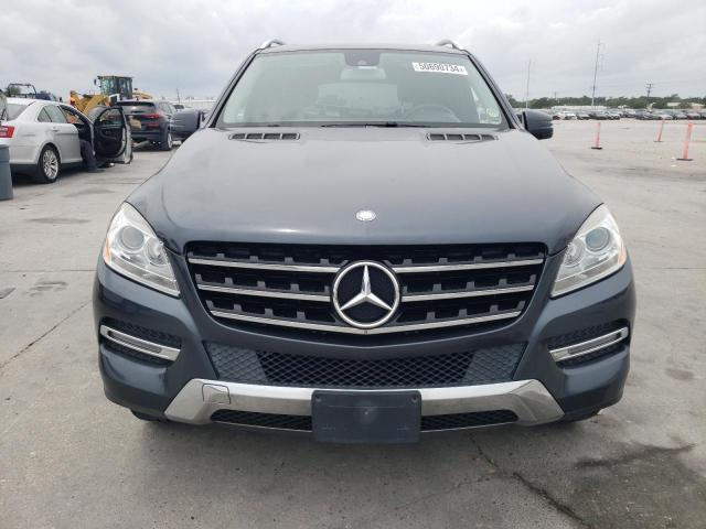 4JGDA5HB1FA613650 - 2015 MERCEDES-BENZ ML 350 4MATIC GRAY photo 5