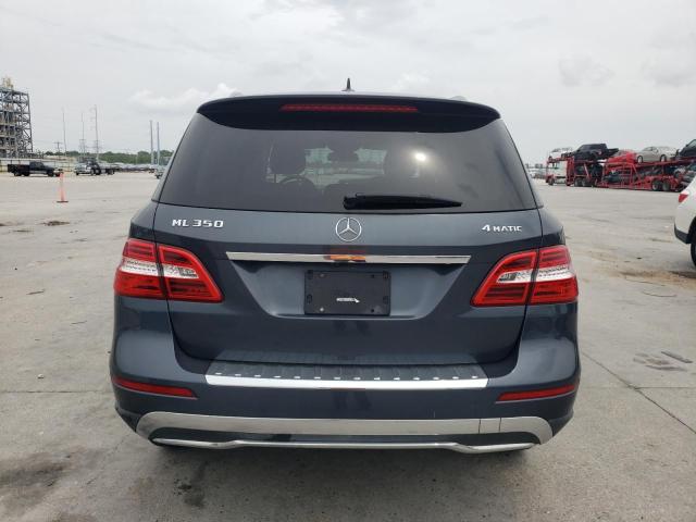 4JGDA5HB1FA613650 - 2015 MERCEDES-BENZ ML 350 4MATIC GRAY photo 6