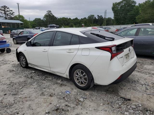 JTDKARFU2L3115609 - 2020 TOYOTA PRIUS L WHITE photo 2